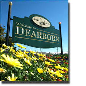 Dearborn sign